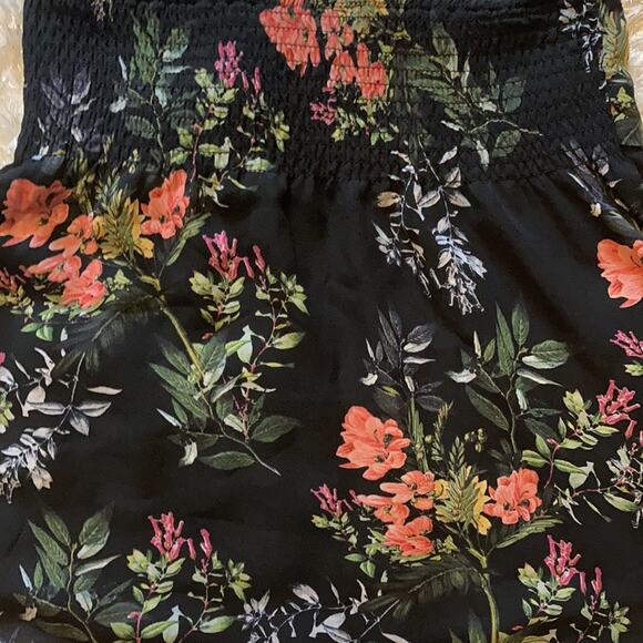 NWT PARKER PRINT SMOCKED TIE WAIST MINI SKIRT - Picture 12 of 13